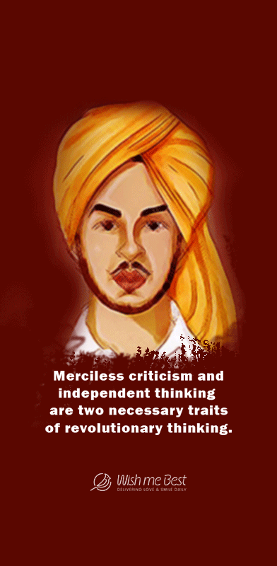 Bhagat Singh quotes