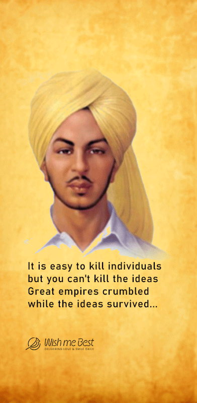 Bhagat Singh quotes