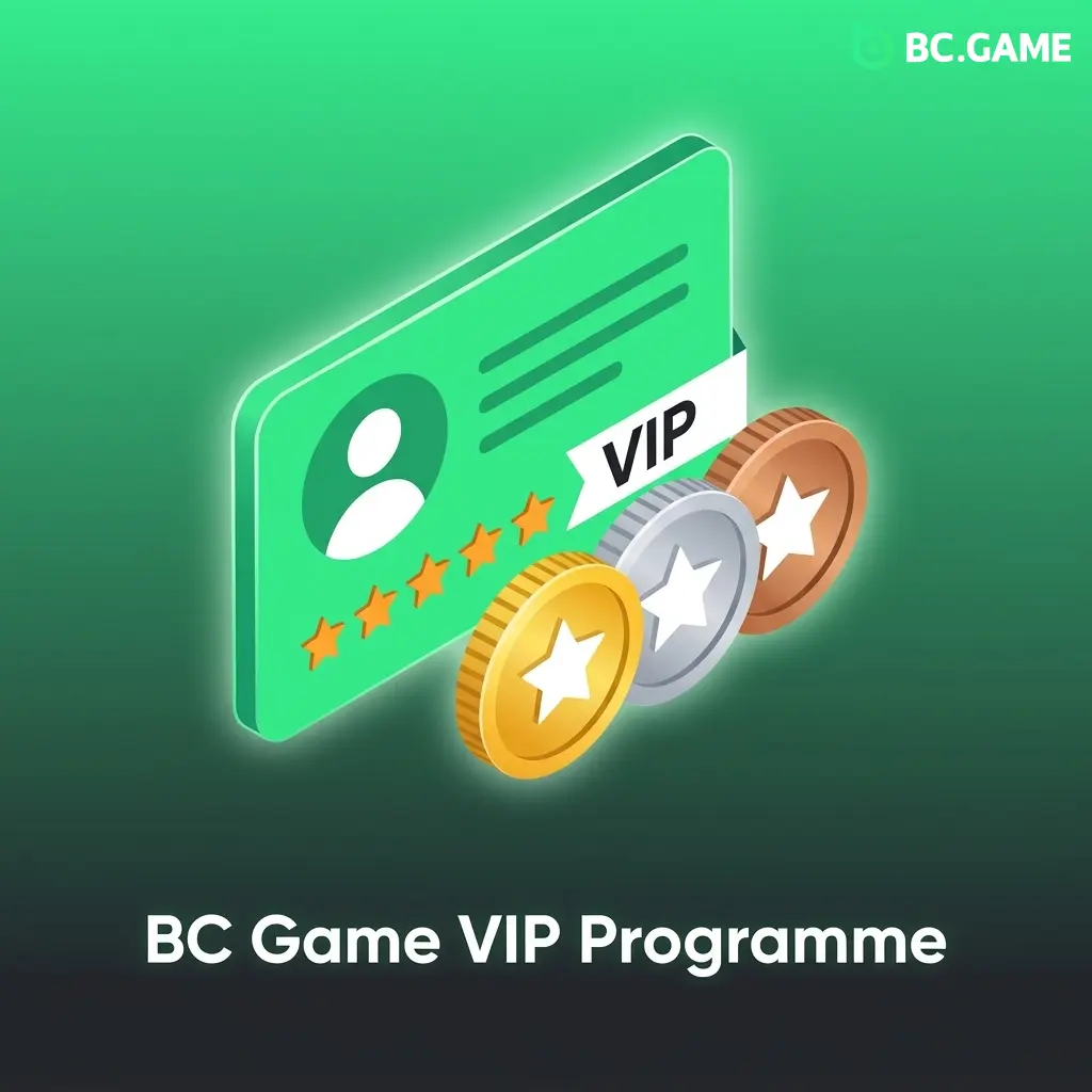 BC Game VIP Club tiers from Newcomer Level 1 to Whale Level 60 with rakeback, bonuses and exclusive perks